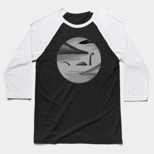 Miss Nessie Gray Baseball T-Shirt